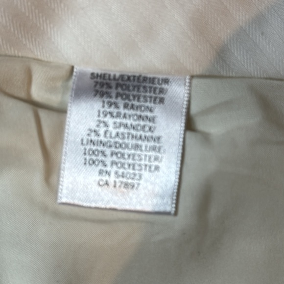 Banana Republic size OP cream dress pants - Picture 4 of 7